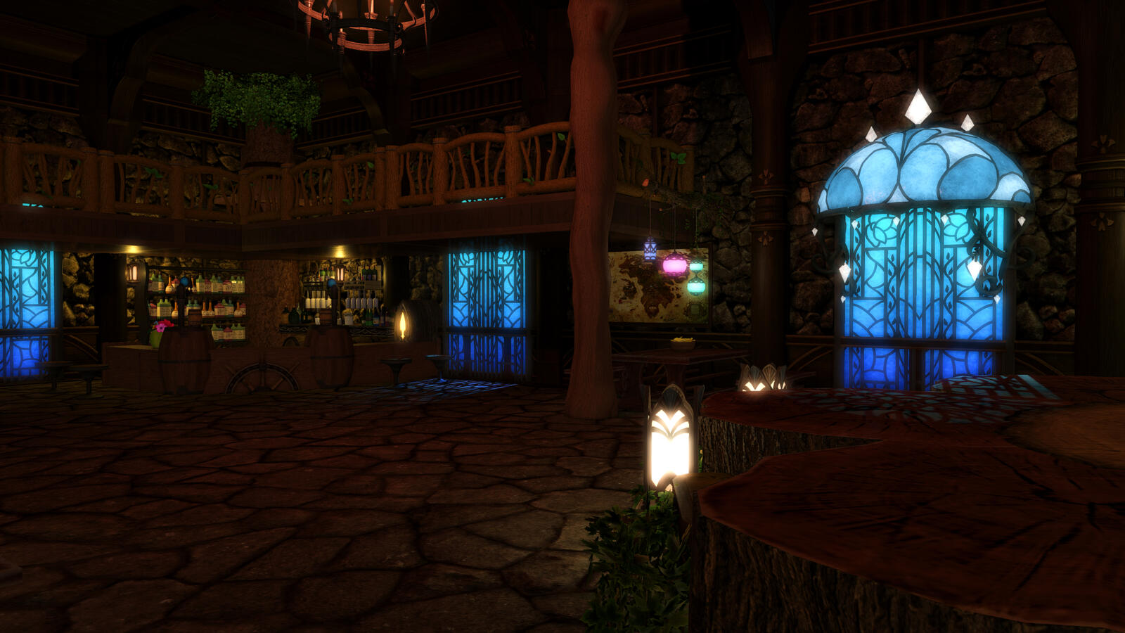 Stage & Bar